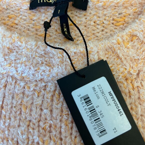 Maje Crewneck Sweater - Size 1 NWT - Picture 2 of 4